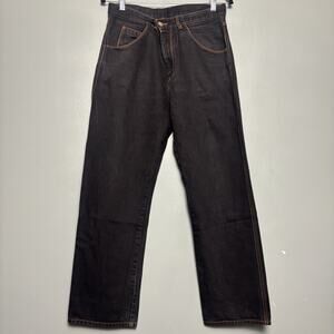 GOSHA RUBCHINSKIY Men’s Raw Denim Jeans Pants Blue Small 29